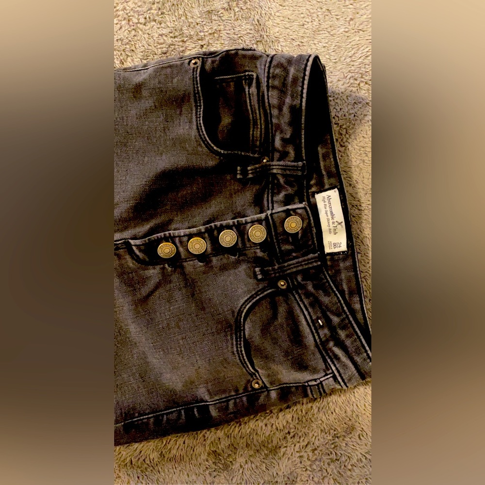 Abercrombie & Fitch High rise jeans